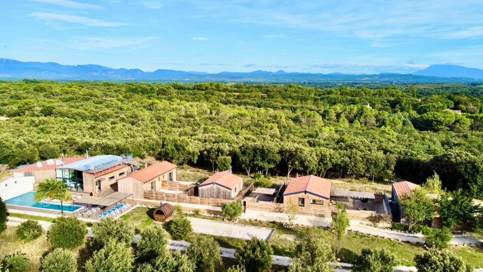 Nuiki Lodges - Chambres D'Hotes Montségur-sur-Lauzon Eksteriør bilde